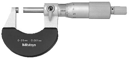 Outside Micrometer "Mitutoyo" Model 102-301